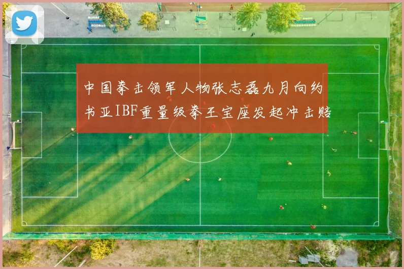 中国拳击领军人物张志磊九月向约书亚IBF重量级拳王宝座发起冲击赔率分析